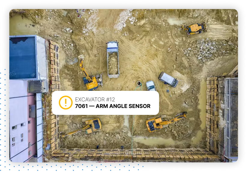 Alert demonstrating live diagnostic alerts